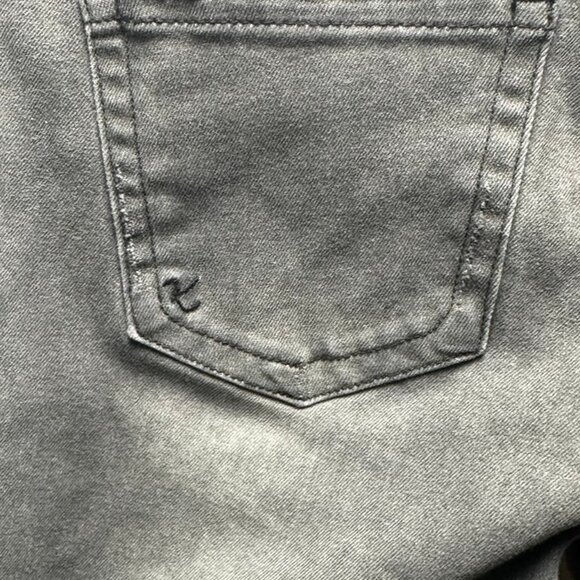 Kut From The Kloth Womens Jeans Connie Ankle Skinny Zip Fly Gray Size 6 - Picture 7 of 10